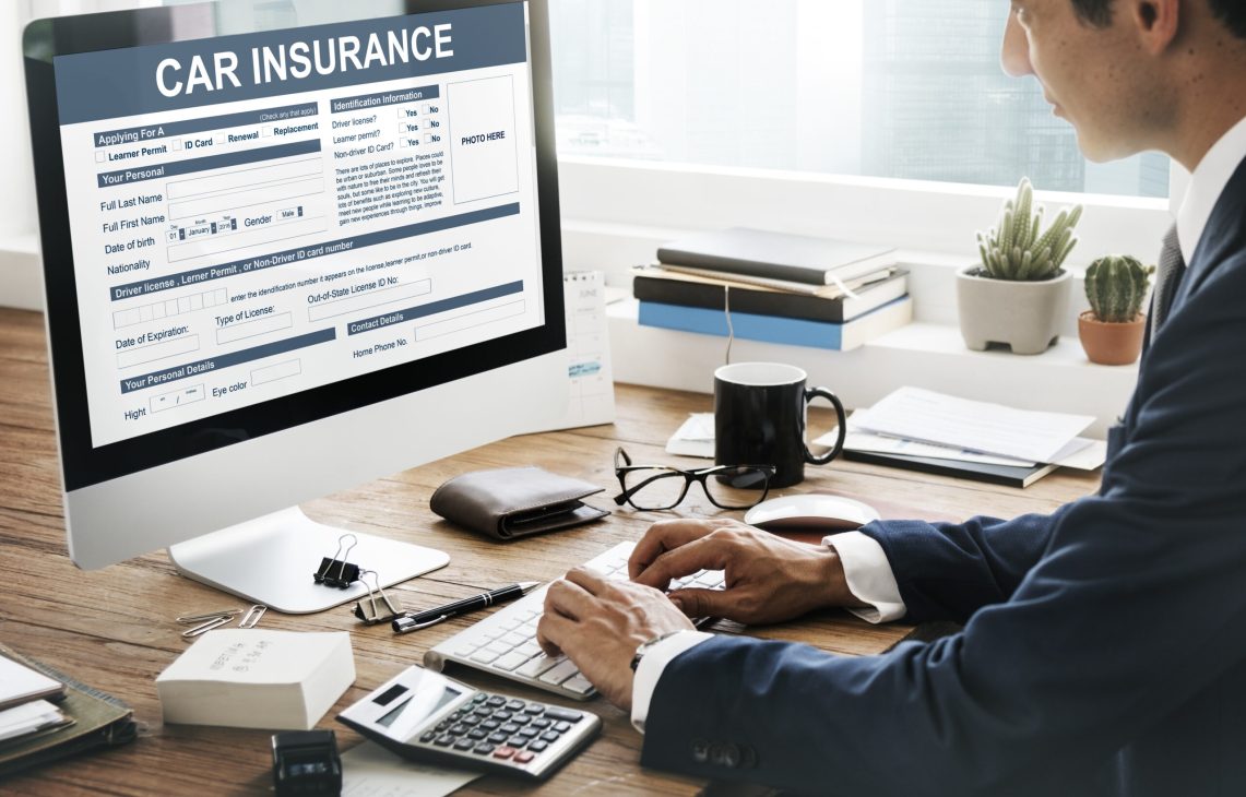 Car Insurance Form Accidental Concept